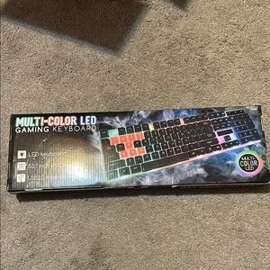 Multi-Color LED Gaming Keyboard
